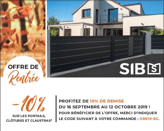 Offre rentrée 2019 SIB